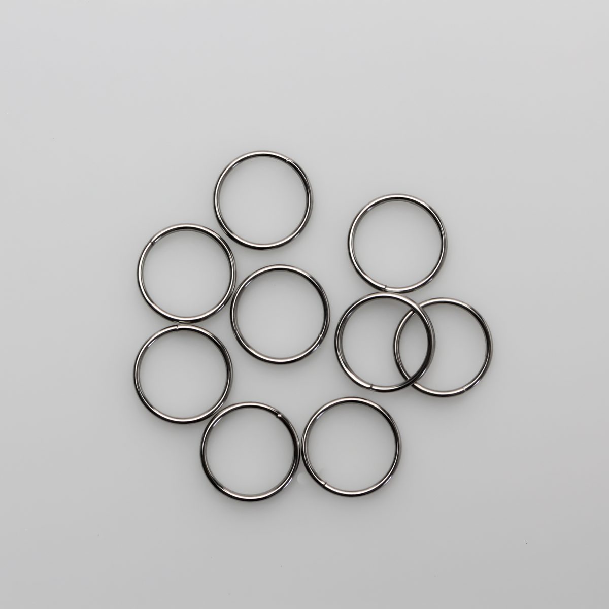 8-35mm Small - Large Keyring Split Rings Silver Metal Hoop Loop Key Ring  Keys O