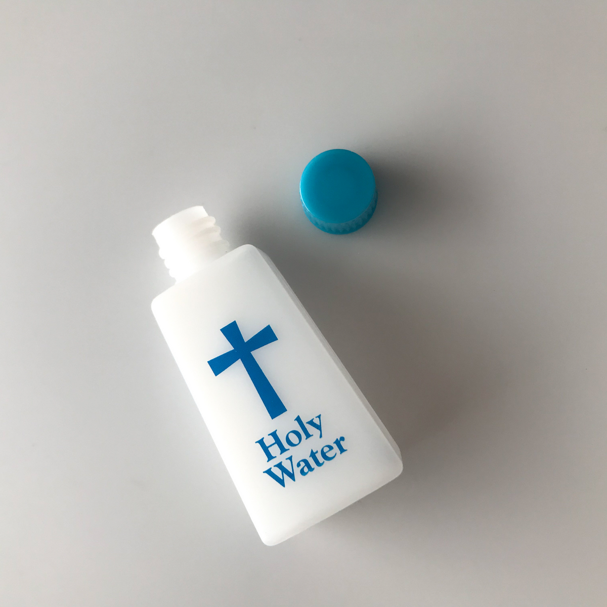 2pcs Cross Holy Water Bottle Aesthetic Water Bottles Refillable Party Water