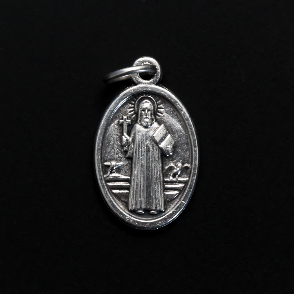 Saint Benedict Devil Chasing Medal - Patron Against Temptation