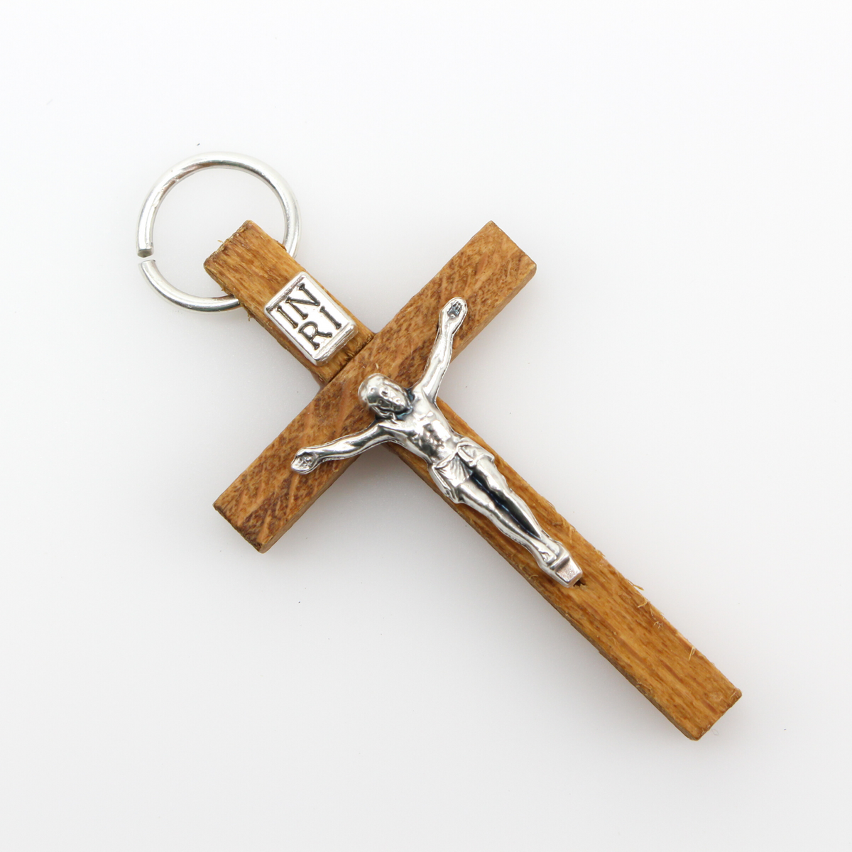 BROWN STRING cross PENDANT Bracelet Messianic Crucifix HOLY LACKY Charm