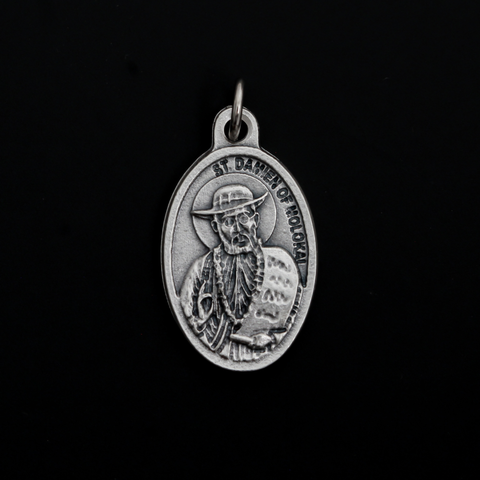 Saint Damien of Molokai Medal - Patron of Leprosy and Outcasts