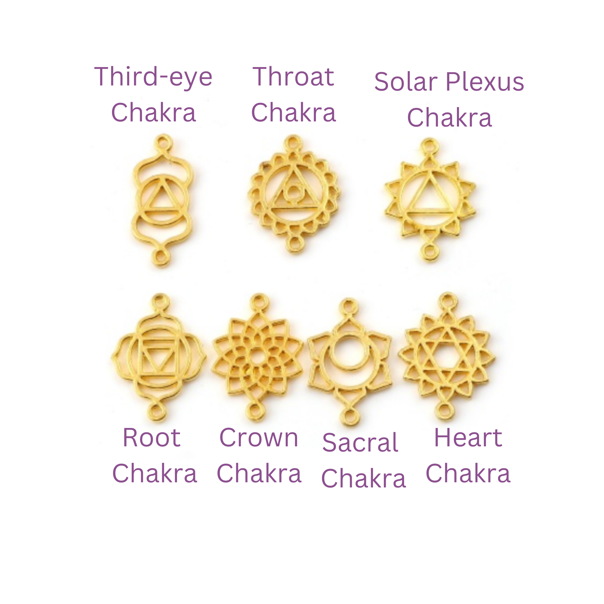 7 selling Chakra Power Charm - Pack of 12