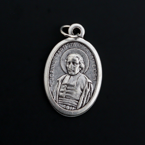 Saint Johannes Baptiste De La Salle Medal - Patron of Educators, School Principals, Teachers - Made in Italy