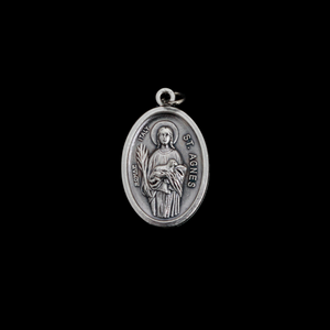 Saint Agnes of Rome Pray For Us Medal