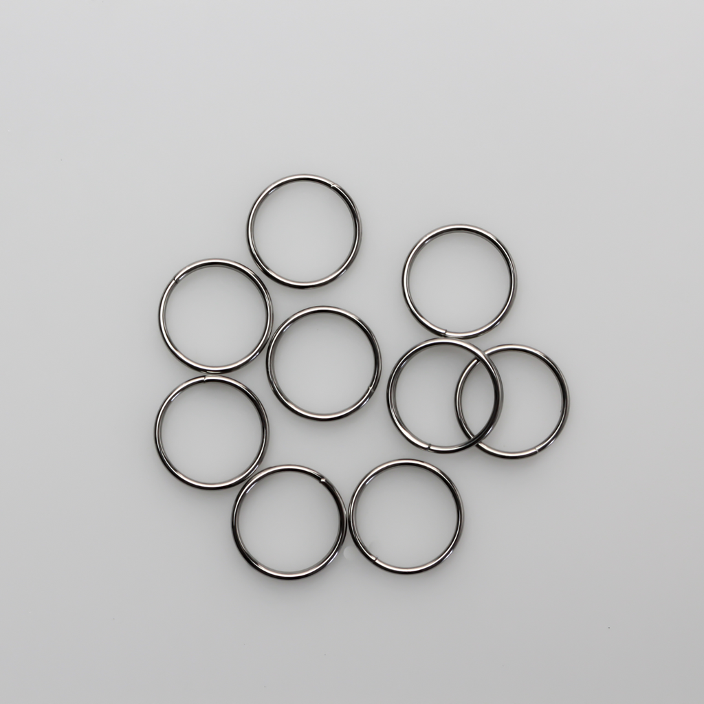 10mm Split Key Rings Stainless Steel Double Loop Jump Rings